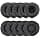 Earpads Earpads for Plantronics 50mm Earpads Replacement Ear Pads for Plantronics Blackwire 3210 3220 3320 C3225 HW261N HW510 HW520 Jabra Pro 920 930 9450 Biz 1500 2400 (10 Pieces) - Image 2