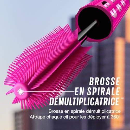 Maybelline New York – Volume & Definition Mascara - 360° Deployed Eyelash Effect - 24H Hold - No Package - Sensational Firework - Color: Very Black - Image 6