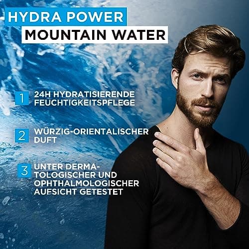 L'Oréal Men Expert Body Wash and Shampoo for Men, Bath Shower to Clean Body, Hair and Face, Body Care for Men for Hydrated Skin with Mountain Water, Hydra Power - Image 4