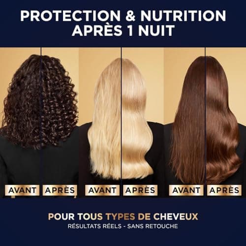 L'Oréal Paris - Night Hair Serum for Dry Hair - Nutrition & Transfer Free - Precious Camellia Oil - Elseve Extraordinary Oil - 100ml - Image 3