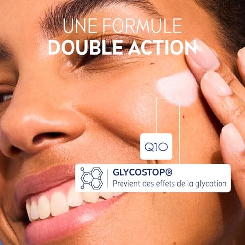 NIVEA Q10 Anti-Rides Expert - Fluide Anti-UV Quotidien FPS 50 - Soin Visage Combleur De Rides - Haute Protection UVA/UVB - 12H Anti-Brillance - Q10 Pur & Glycostop - Tous Types De Peaux - 40 ml - Image 5