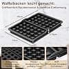 Air Fryer Ninja Accessories Accessories for Ninja AF500EU AF400EU SL451EU SL400EU, Waffles Air Fryer Silicone Accessories, Air Fryer Waffle Mould Accessories, Belgian Waffles - Image 4