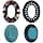 Replacement Ear Pads for Bose QuietComfort 35 (QC35)/Bose Quiet Comfort 35 II (QC35 II) Over-Ear Headphones by MMOBIEL - Protein PU Replacement Headphone Cushion - Flower Print - Image 3