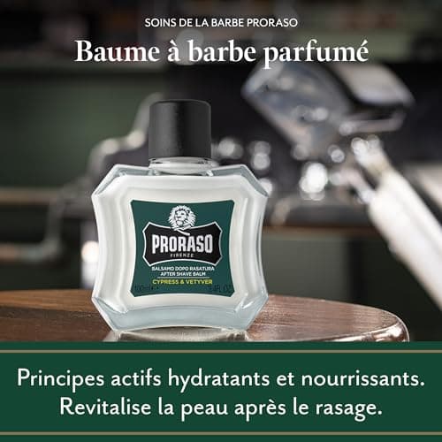 Proraso | Cypress & Vetyver Aftershave Balm (100 ml Bottle) – Regenerating and nourishing balm for skin after shaving – Made in Italy - Image 5