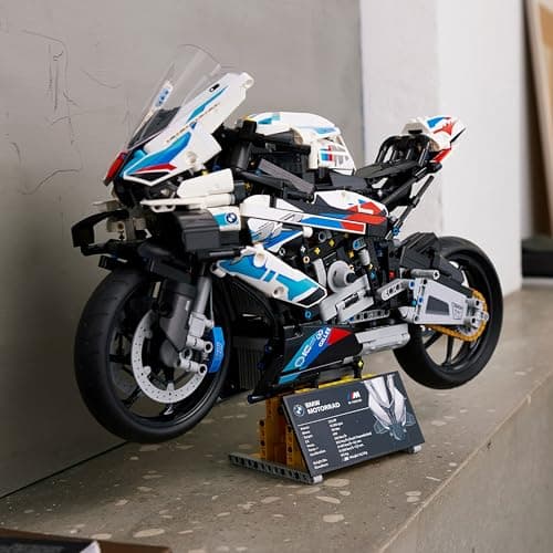 LEGO 42130 Technic BMW M 1000 RR Modèle Réduit de Moto Pour Adulte, Maquette Pour Construction et Exposition, Idée de Cadeau - Image 8