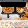 Air Fryer Baking Paper for Philips Airfryer Series 3000, Baking Paper for Philips Dual Basket Airfryer 9 Liters NA350/00, Air Fryer Accessories, Air Fryer Mould, Air Fryer Dish (60pcs+60pcs) - Image 6