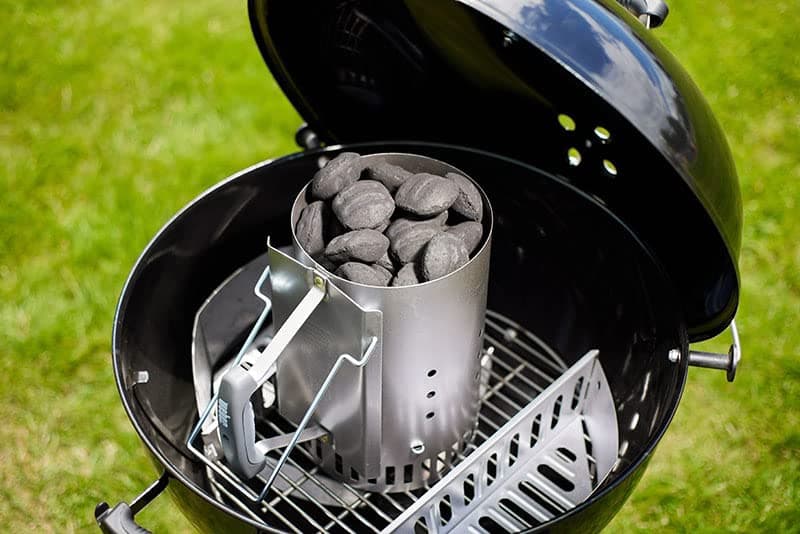 Weber 18450 Coconut-Shell Briquettes (2 kg), Performance for Long and Constant Burning, Ideal for Long Grilling Food, 100% Natural - Image 3