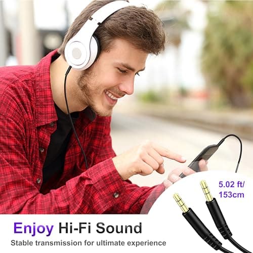 Replacement Audio Cable for Sony Headphones 3.5mm to 3.5mm Auxiliary Wire Compatible with Sony WH-1000XM5 WH-1000XM4 WH-1000XM3 WH-CH720N WH-CH710N Beats Solo 2 Solo 3 Solo 4 Studio 3 (No Microphone) - Image 5