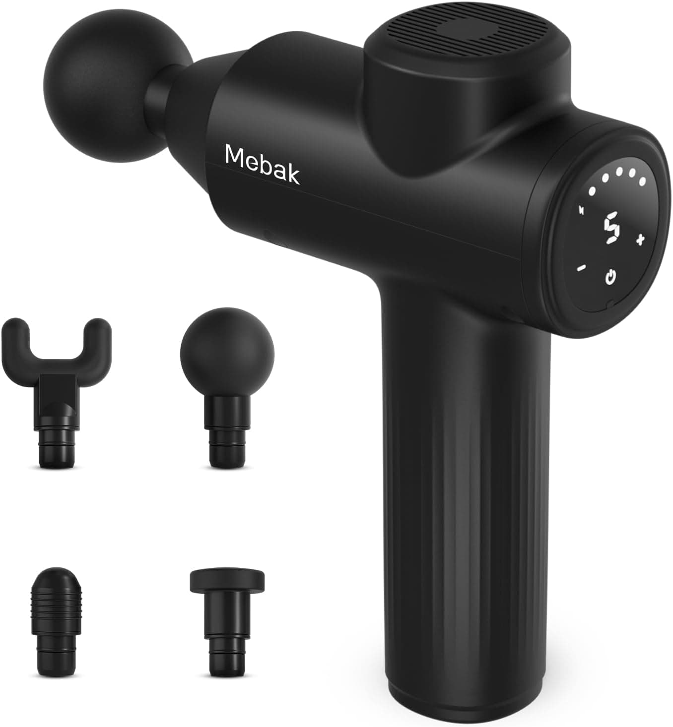 Mebak 7 Massage Gun 5-Speed Deep Tissue Massage Gun Portable Electric Massager Device Quiet Relaxing Muscles and Relieves Back and Thigh Pain - Image 1