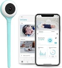 Baby Monitor - with Oxygen Monitoring (No Additional Sensor Required), Sleep Tracking and True Cry Detection, AI Smart Baby Camera and WiFi