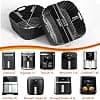 3PCS Silicone Air Fryer Mould 22-25cm for Russell Hobbs 8L/8.3L, Moulinex 7.5L, Cecotec/Cosori/Aigostar 6.5-8.5L, Reusable Square Airfryer Accessories (27170-56 27632-56) - Image 4
