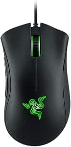 Razer DeathAdder Essential USB Optical Mouse 6400 DPI - Mouse (Ambidextrous, Optical, USB, 6400 DPI, Black)