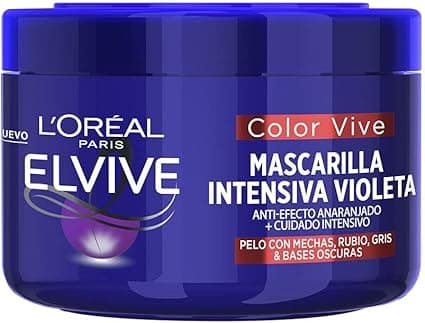 L'Oreal Make Up Mask Elvive Violeta 250 ml (250 ml) - Image 1
