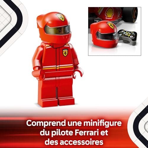 LEGO Speed Champions Voiture F1 Ferrari SF-24 - Jeu de Construction avec véhicule de Course - Inclut minifigurine Collector de Pilote de Formule 1 - Idée Cadeau pour garçon ou Fille 77242 - Image 5