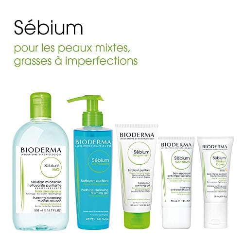 SÉBIUM Gel moussant – Lot de 2 x 200ml | Nettoie et purifie en douceur – Limite la sécrétion du sébum | Peaux sensibles mixtes à grasses - Image 3