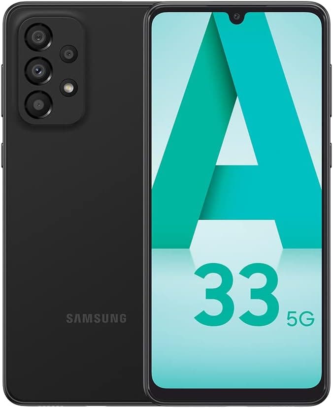 Samsung Galaxy A33 5G, 128 GB, Black (Refurbished)