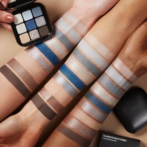KIKO Milano Glamour Multi Finish Eyeshadow Palette 05 | Palette De 9 Ombres À Paupières Aux Finis Variés - Image 5