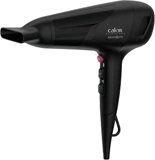 Studio Dry Hair Dryer, Effiwatts Technology for Reduced Power Consumption, 6 Speed/Temperature Settings, Concentrator, Fresh Air Touch, Removable Rear Grille CV5803C0