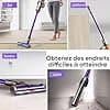 Extension Tube Compatible for Dyson V7 V8 V10 V11 V15, Extension Tube Accessory Quick Release Extendable Wand 72cm (Purple) - Image 8