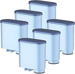 Wasserfilter Kompatibel mit Philips Aqua Clean Kaffeevollautomat - Ersatz für Philips 3100, 4000, 5000, Saeco, LatteGo, Gaggia - CA6707, CA6903 Kalk- & Wasserfilter (6 Stück)