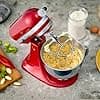 GVODE Stainless Steel Flat Beater for KitchenAid, Kitchen Aid Hook Accessory with Tilting Head, Fits 4.3 & 4.7/4.8L Bowls, Dishwasher Safe - Image 7