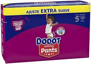 DODOT Activity Pantalon à Couches pour Bébé, 40-Pièces, Taille 5
