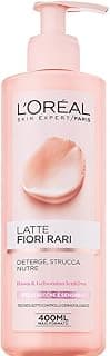 L'Oréal L'Oréal Paris Fiori Rari Make-Up Remover Face And Eye Cream for Dry and Sensitive Skin – 200 ml Make-Up Remover Milk per Pelli Dry