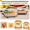 200 Sheets Baking Paper for Airfryer Ninja CRISPi - Compatible with Models FN101EUGY, FN101EUST, FN101EUSG (3.8L & 1.4L) - Non-stick Fryer Accessory Oil Free - Image 3