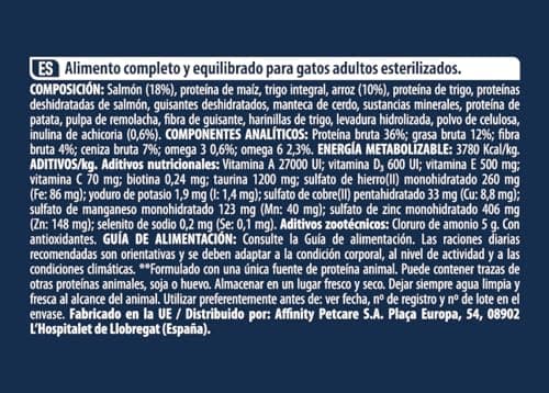 Advance Cat Adult Sensitive Sterilized - Dry Food for Adult Cats Sterilized with Digestive Sensitivities to Salmon - 10 kg - Image 7