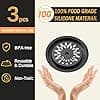 CAPMESSO Nespresso capsule vertuo compatibili reusable coffee capsules to reuse Vertuoline pods, refillable Vertuo capsules on all Ver machines (3 PCS Silicone Caps) - Image 5