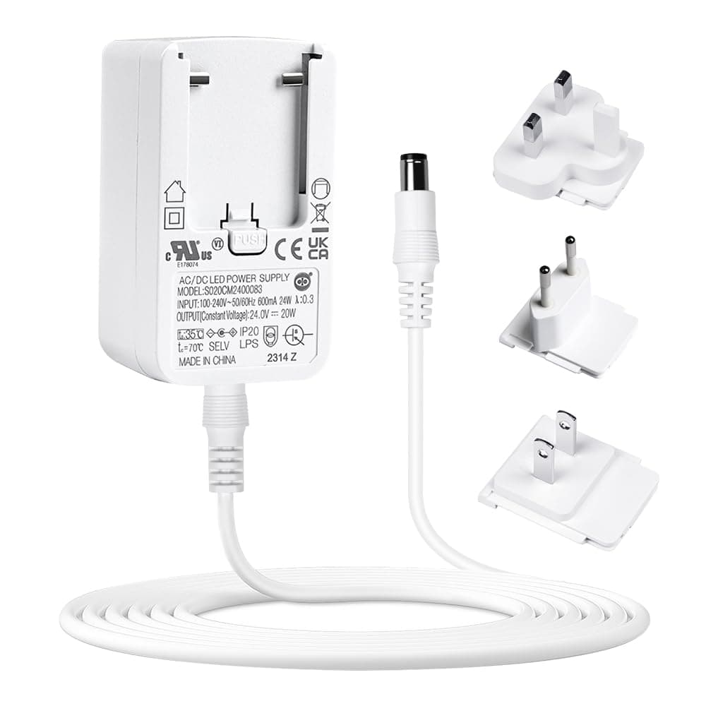 Power supply compatible with Philips Hue LightStrip V4 & Hue Play - Perfect replacement for lost or damaged power supply - Image 1