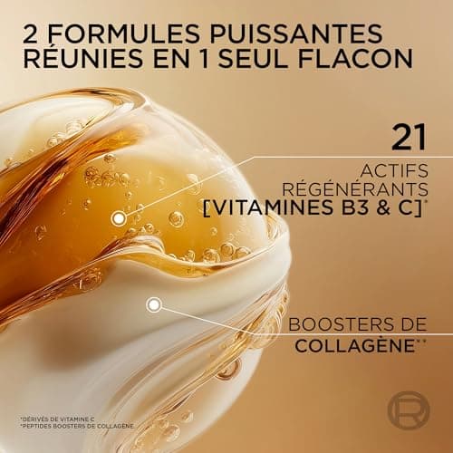 L'Oréal Paris Age Perfect Anti-Aging Serum 2-in-1 The Duo Collagen Booster Formula - Vitamins B3 and Cg - Age Perfect - Capacity: 30 ml - Image 6