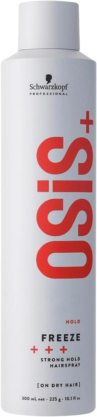 Schwarzkopf Professional OSiS Freeze Long-Lasting Smooth Finish Anti-Moisture Thermal Protection Strong Hold 300 ml - Image 1
