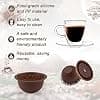 Vertuo Reusable Coffee Capsule Capsules, 230ml, Compatible with Nespresso Vertuo and VertuoLine Coffee Machines, with 2 Reusable Coffee Capsule Lids, Spoon and Brush - Image 4