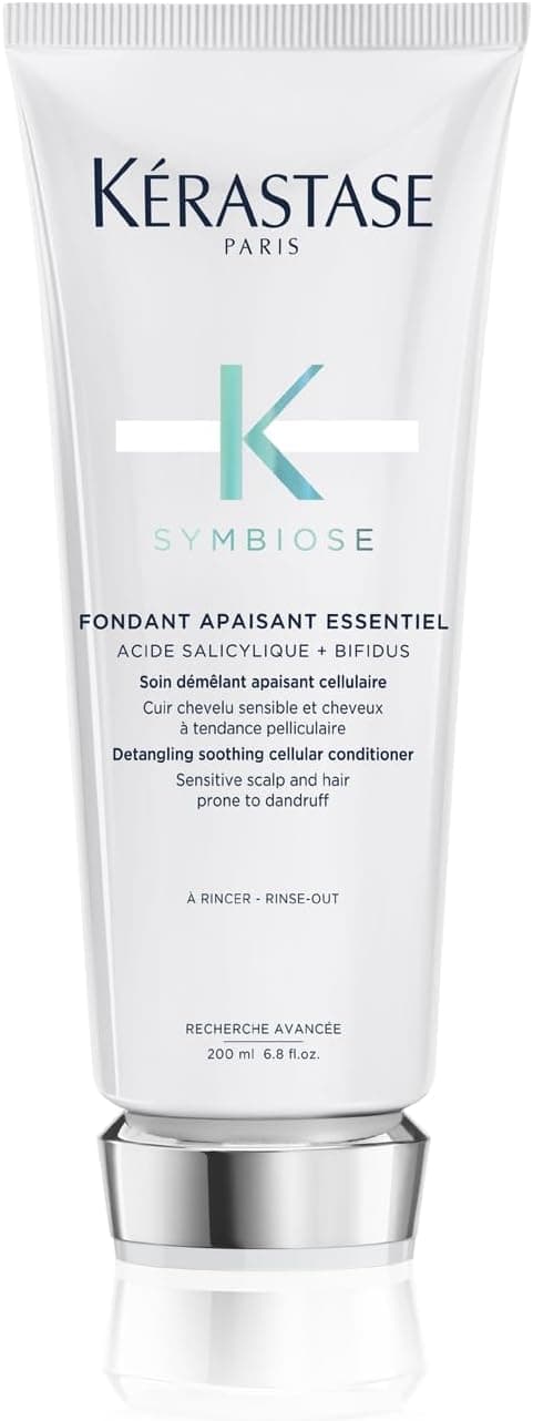 Kérastase | Symbiose, Après-Shampoing Démêlant Anti-Pelliculaire, Pour Cuirs Chevelus Sensibles à Tendance Pelliculaire, Sans Sulfate et Silicone, Fondant Apaisant Essentiel, 200 ml
