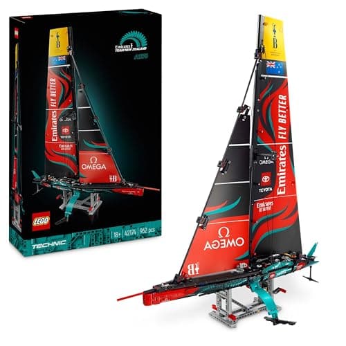 LEGO Technic Yacht Emirates Team New Zealand AC75 - Kit de Construction pour Les Passionnés de Navigation - Maquette de Bateau à Construire pour Les Amateurs de Loisirs Créatifs Adultes 42174 - Image 3