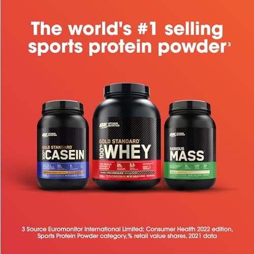 | Optimum Nutrition Serious Mass Strawberry Weight Gain Protein Powder || 12 lbs - Image 8