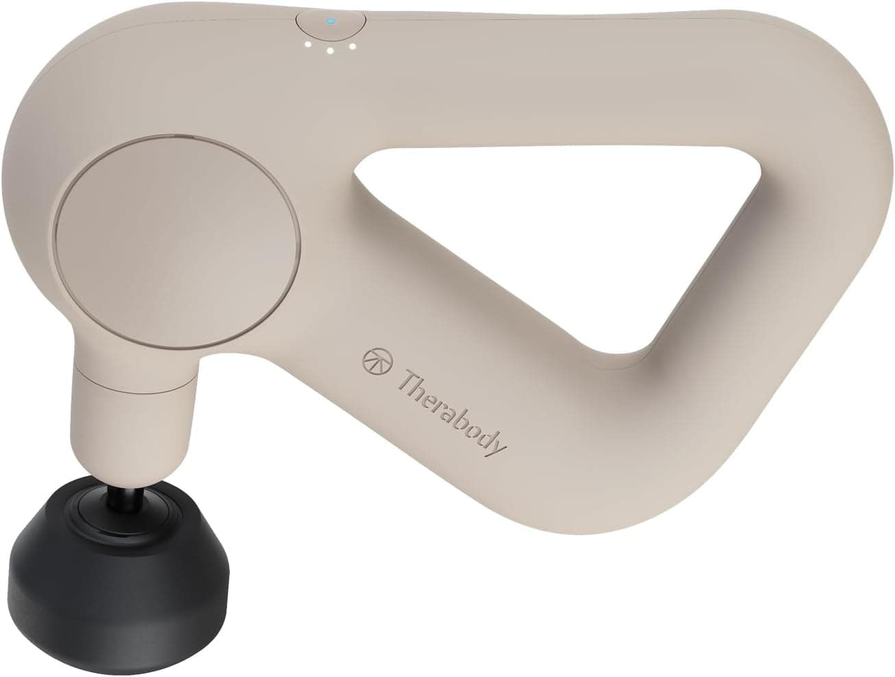 Theragun Relief Portable Percussion Massage Gun - Easy to Use, Comfortable and Lightweight for Daily Pain Relief in Neck, Back, Legs, Shoulders and Body- Sand