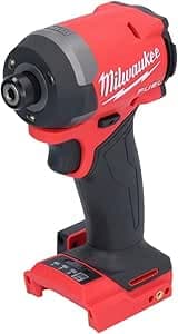 Milwaukee 2953-20 Cordless 18V Lithium-Ion Brushless 1/4" Hex Impact Driver (Face Tool), Red