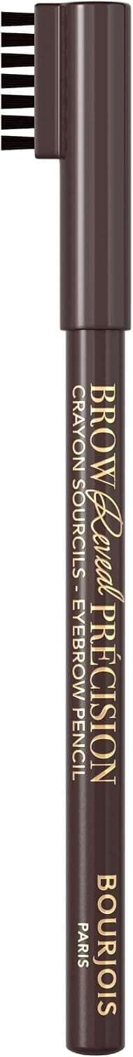 Bourjois Crayon à sourcils - Brow Reveal Précision - Crayon avec brosse intégrée - Sourcils nets et bien dessinés - Application rapide et précise - Fini naturel - 04 Brunette - Image 1