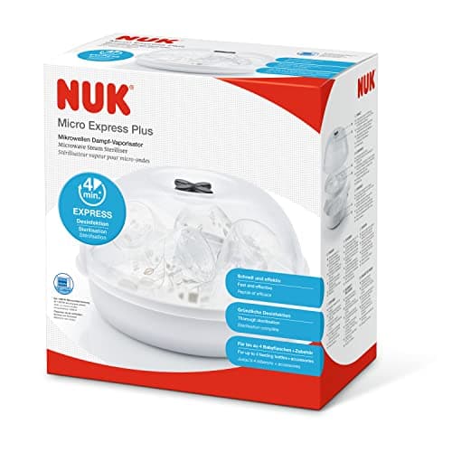 NUK Micro Express Plus Microwave Steam Baby Bottle Steriliser - Image 7