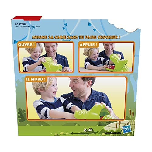 Hasbro Gaming Croc' Dentiste – Board Game for Little Ones – Fun Game – 4 Years and More – French Version - Image 6