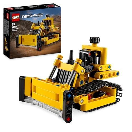 LEGO Technic Le Bulldozer, Jouet de Construction pour Enfants, Véhicule Excavateur, Cadeau pour Garçons et Filles Dès 7 Ans, Jeu Imaginatif 42163 - Image 3