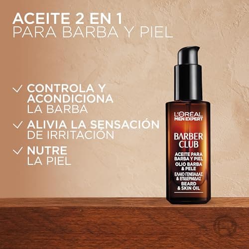 L'Oréal Paris Men Expert - Produit pour barbe, Gamme Barber Club Huile disciplinante - Image 4