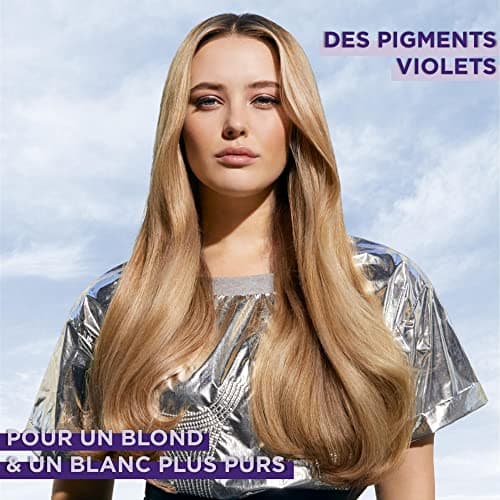 L'ORÉAL PARIS - Intense Deyellowing Violet Mask - Blonde, Bleached, Highlighted or White Hair - Neutralises and Corrects - Anti-Yellow & Orange Reflections - Elseve Color-Vive - 250 ml - Image 5