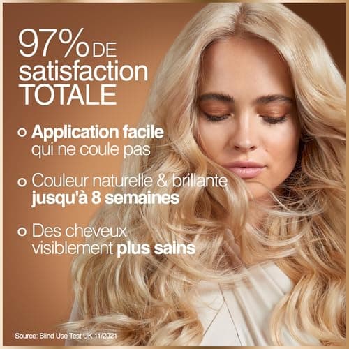 Garnier - Coloration Permanente - Sans Ammoniaque - 90% d'Ingrédients d'Origine Naturelle et Formule Vegan - Beurre de Karité - 100% Couverture Cheveux Blancs - Brun Truffé (2.0) - Good - Image 3