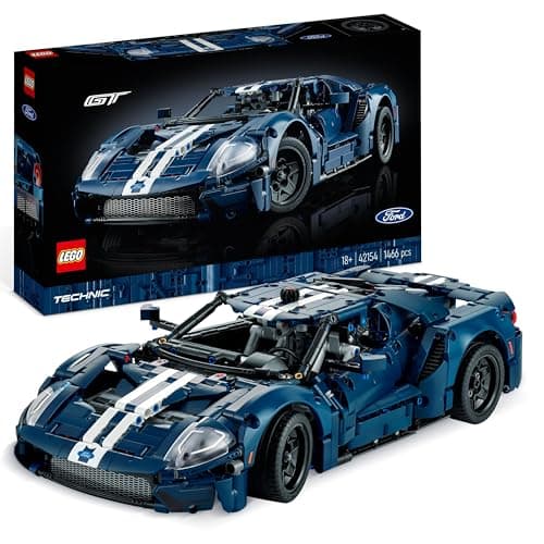 LEGO 42154 Technic Ford GT 2022, Maquette de Voiture pour Adultes à Construire, Échelle 1:12 avec Caractéristiques Authentiques, Set de Collection Avancé - Image 2