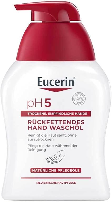 Eucerin pH5 Hand-Waschöl für empfindliche, trockene Top, 250 ml Oil - Image 1