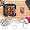 Silicone Air Fryer Accessories Mould for Philips Series 3000/5000 Dual Basket 3L/6L, 18 Pcs with Silicone Mould for Air Fryer, Rack Racks, Cake Mould, Bread Pan, etc - Image 7