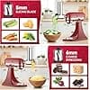 COFUN Stainless Steel Vegetable Cutter Accessory for KitchenAid Robot Pastry Cheese Grater Vegetable Grater with 4 Blades - Image 4